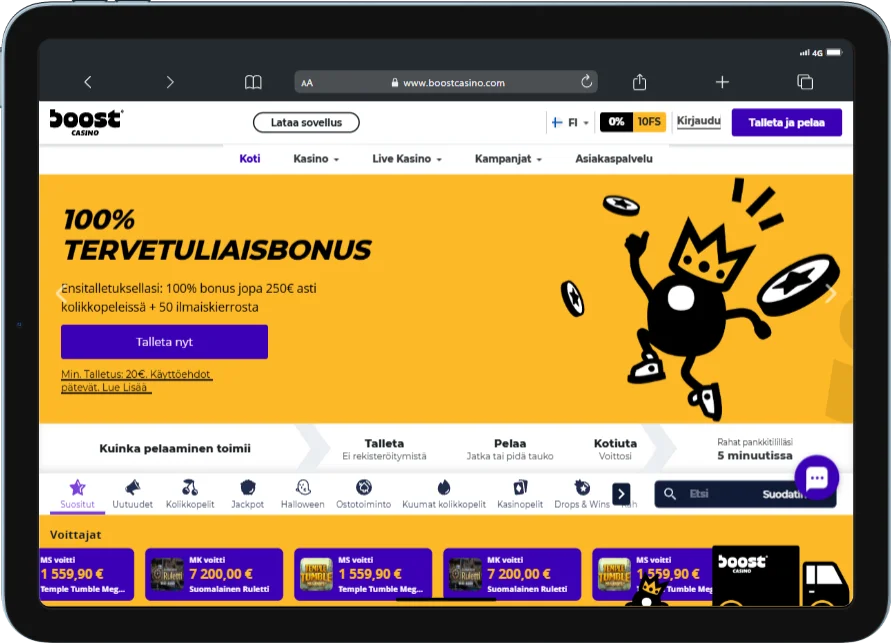 Boost Casino App
